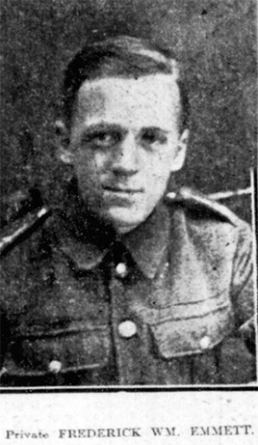 FREDERICK WILLIAM EMMETT