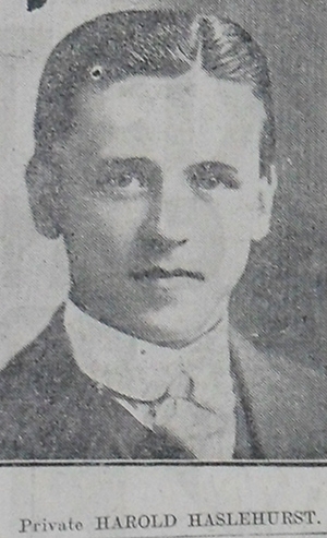 Harold HASLEHURST