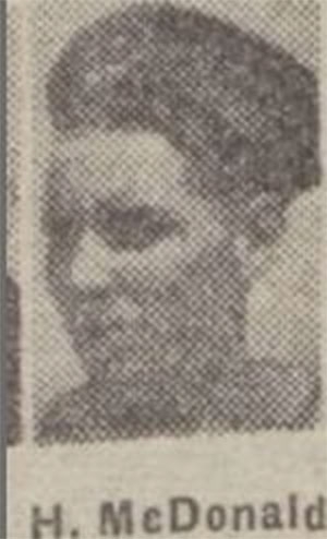 HECTOR WILLIAM McDONALD