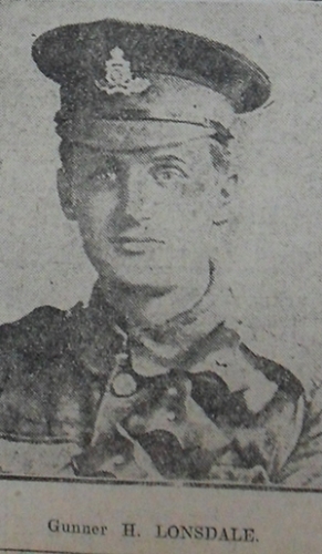 HUGH HORNBY LONSDALE