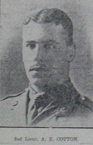 ARTHUR EDWARD COTTON