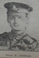 HUGH HORNBY LONSDALE